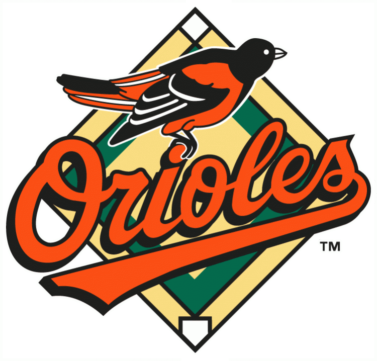 Baltimore Orioles 1995-1997 Primary Logo fabric transfer
